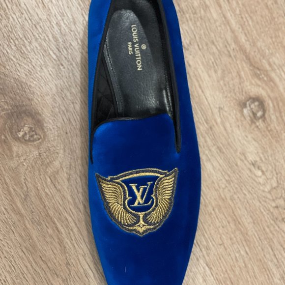 Louis Vuitton Auteuil Loafer Velvet Dress Shoe Size 9 main image 5